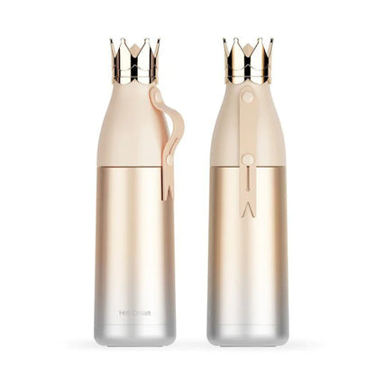 Crown Insulated Cup, 304 Stainless Steel Gradient Mug