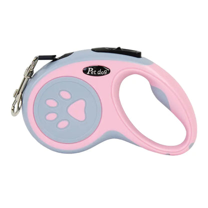 Retractable Dog Leash with One-Click Brake System