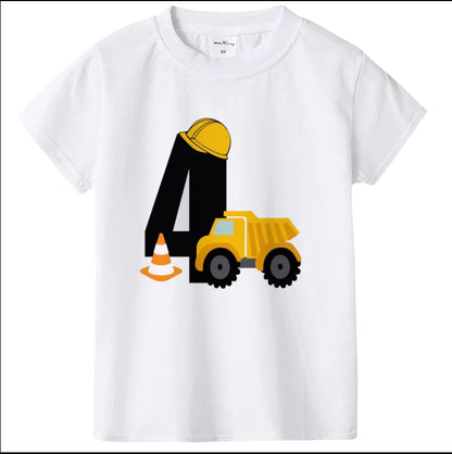 Children's Round Neck Short Sleeve T-Shirt