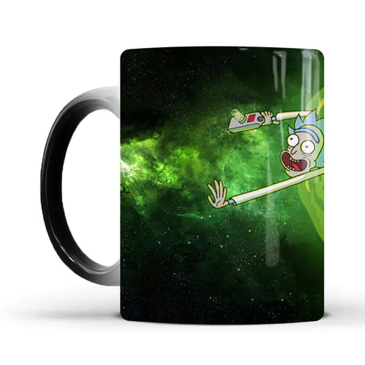 Rick and Morty Color Changing Ceramic Mug (Magic Gift)