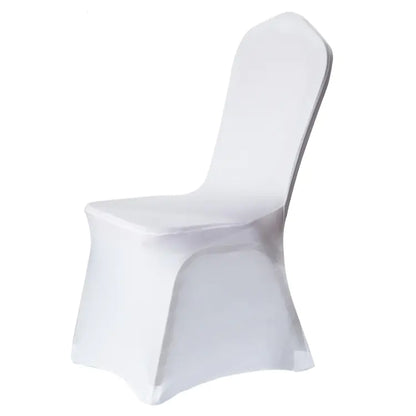 White Hotel Chair Cover for Banquets and Events