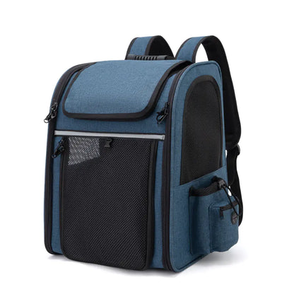Travel-Ready Pet Backpack Carrier