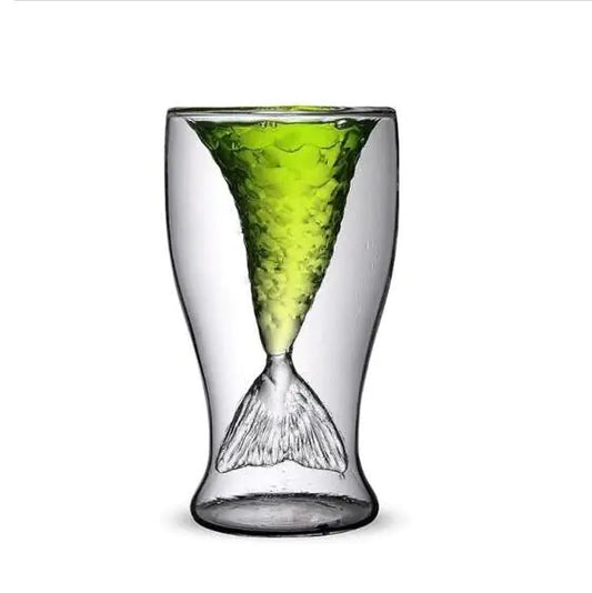 Stylish Double-Walled Whiskey and Wine Glasses