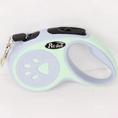 Retractable Dog Leash with One-Click Brake System