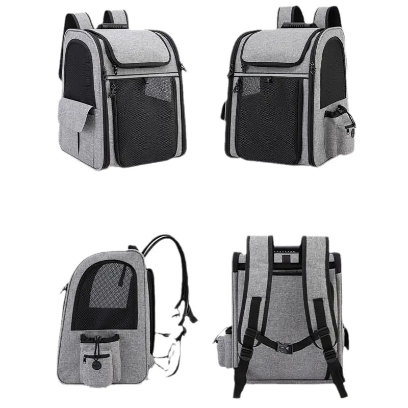 Travel-Ready Pet Backpack Carrier