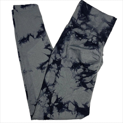 High-Waist Jacquard Yoga Pants for Hip Lifting