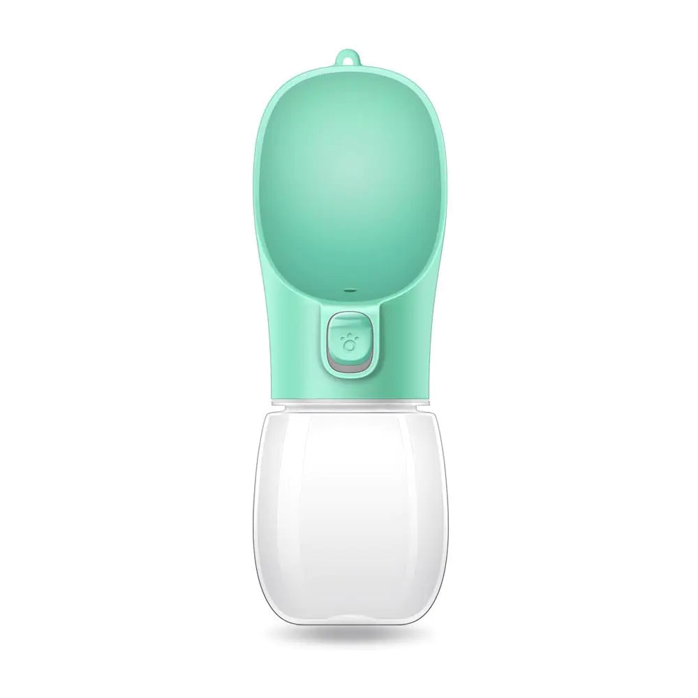 Travelpet Leak-Proof Water Bottle for Dogs | Outdoor Ready (Green 12oz)