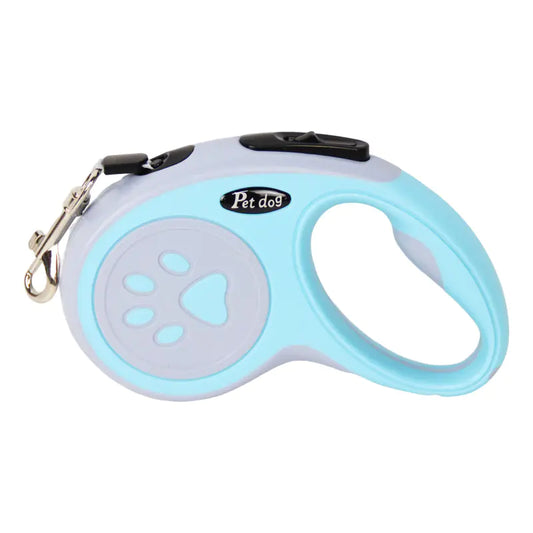 Retractable Dog Leash with One-Click Brake System