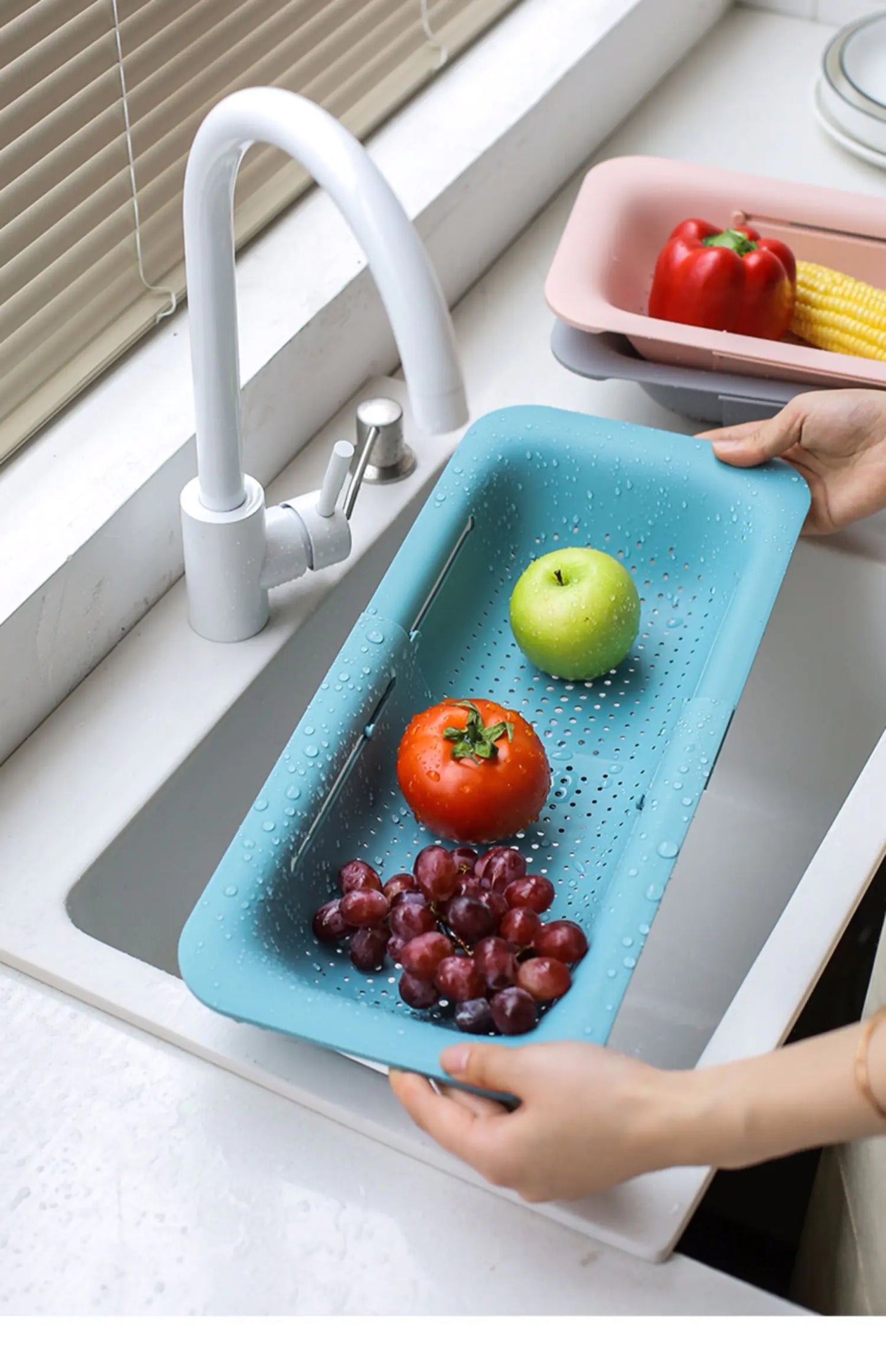 Multi-Use Kitchen Organizer Rack