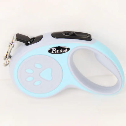 Retractable Dog Leash with One-Click Brake System