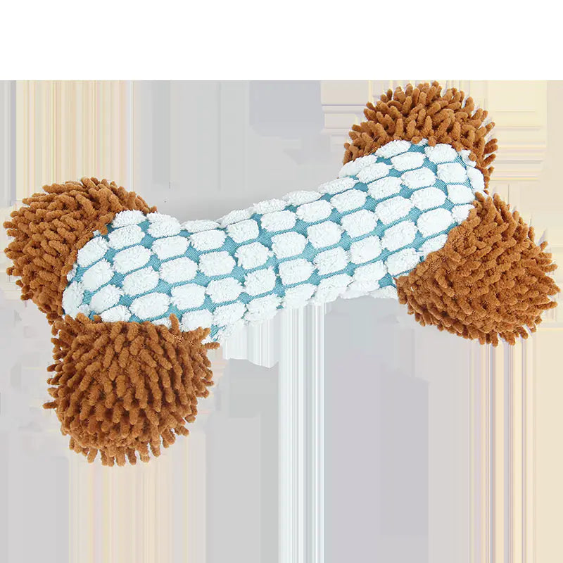 ChewSafe Plush Dog Bone