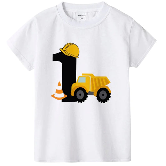 Children's Round Neck Short Sleeve T-Shirt