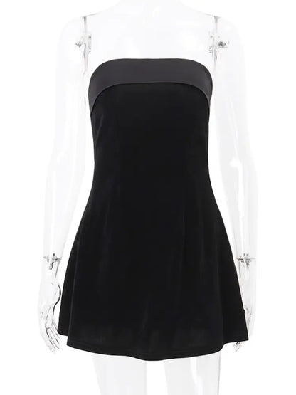 Strapless Backless Sexy Mini Dress for Women