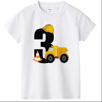 Children's Round Neck Short Sleeve T-Shirt