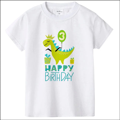 Children's Round Neck Short Sleeve T-Shirt