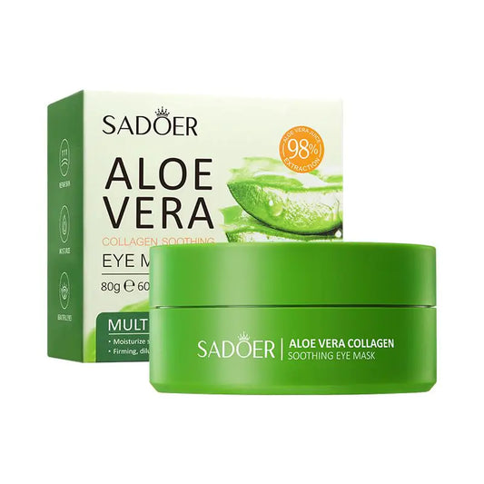 OAKSII Aloe Eye Revive Pads 60PCS for Dark Circles & Puffiness