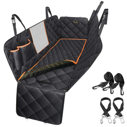 LuxPet SUV Dog Seat Cover with Mesh Window