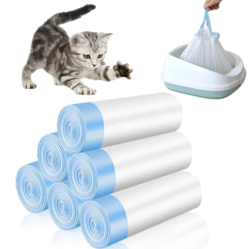 Durable Cat Litter Box Liners 120-Pack, 25"x15.7"