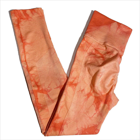 High-Waist Jacquard Yoga Pants for Hip Lifting