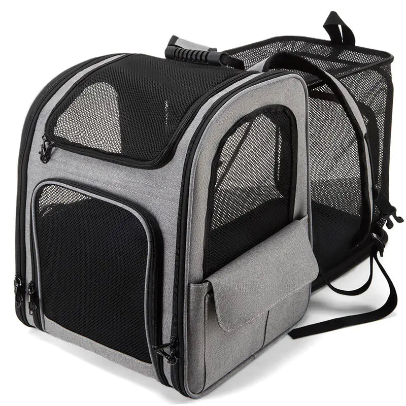 Travel-Ready Pet Backpack Carrier