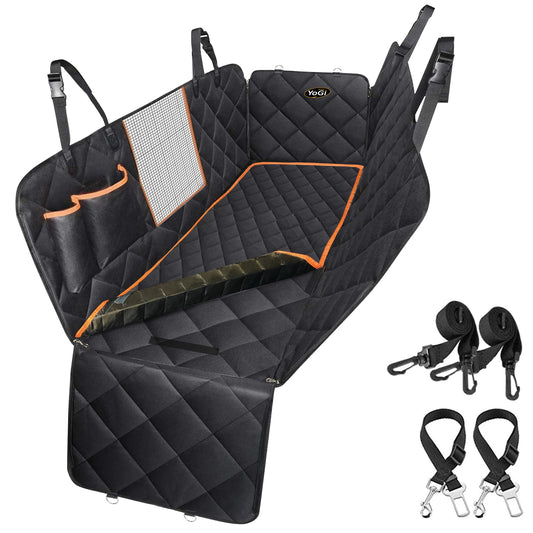 LuxPet SUV Dog Seat Cover with Mesh Window
