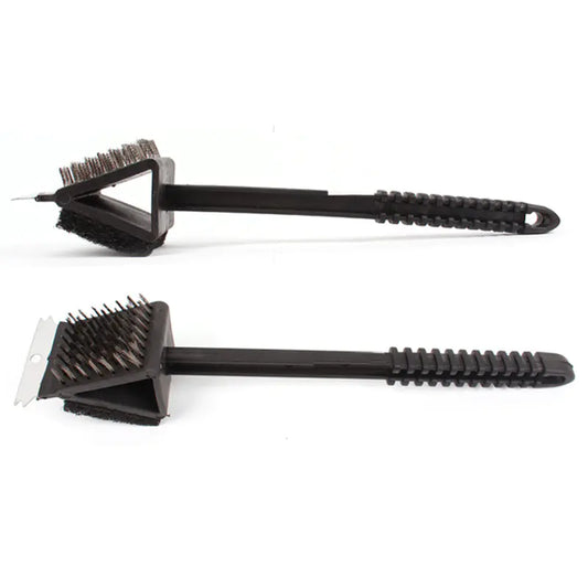 3-in-1 BBQ Cleaning Brush for Outdoor Grilling