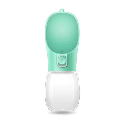 Travelpet Leak-Proof Water Bottle for Dogs | Outdoor Ready (Green 12oz)