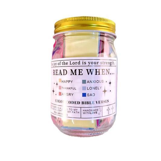 Bible Verses Jar for Emotions and Feelings
