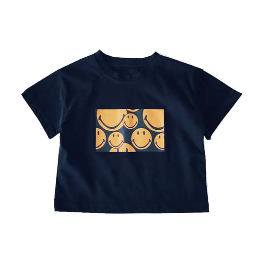 Boys' Short-Sleeved Cotton Summer T-Shirt