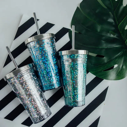 Stainless Steel Insulated Straw Cup and Mug