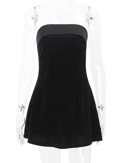 Strapless Backless Sexy Mini Dress for Women