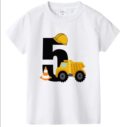 Children's Round Neck Short Sleeve T-Shirt