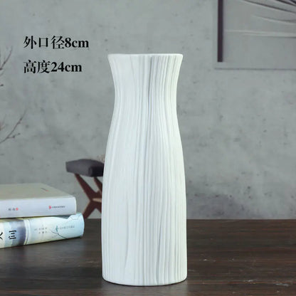 Modern Minimalist Ceramic Vase for Home & Office Decor