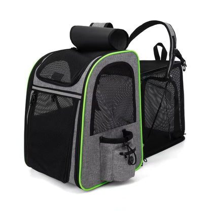 Travel-Ready Pet Backpack Carrier