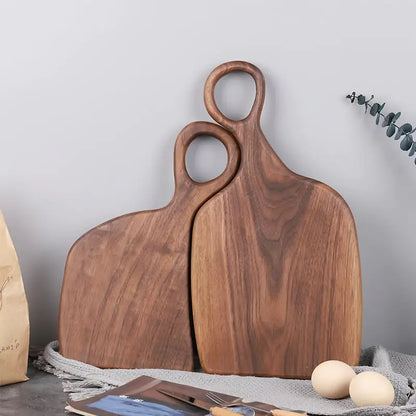 Elegant Black Walnut Artisan Breadboard