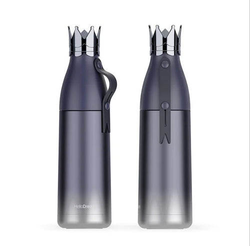 Crown Insulated Cup, 304 Stainless Steel Gradient Mug
