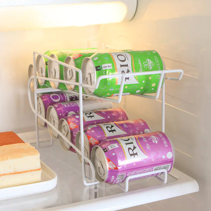 Dual-Layer Kitchen Storage Stand