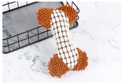 ChewSafe Plush Dog Bone