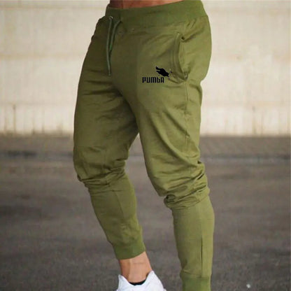 European American Printed Casual Fitness Trousers