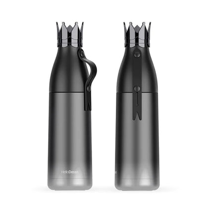 Crown Insulated Cup, 304 Stainless Steel Gradient Mug