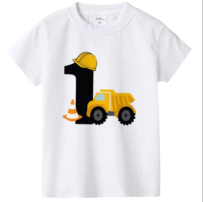 Children's Round Neck Short Sleeve T-Shirt